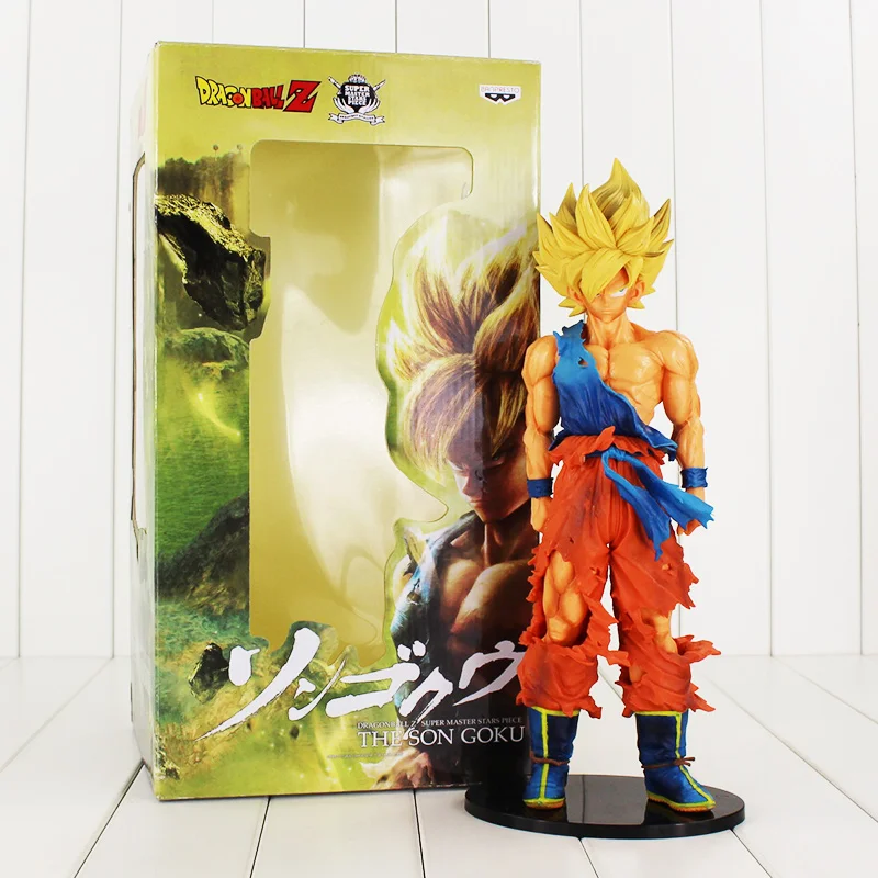 35cm Large Size Anime Dragon Ball Super Saiyan Son Goku PVC Action Model Collectible Figure Toy Great Boys Birthday Gifts
35cm Large Size Anime Dragon Ball Super Saiyan Son Goku PVC Action Model Collectible Figure Toy Great Boys Birthday Gifts