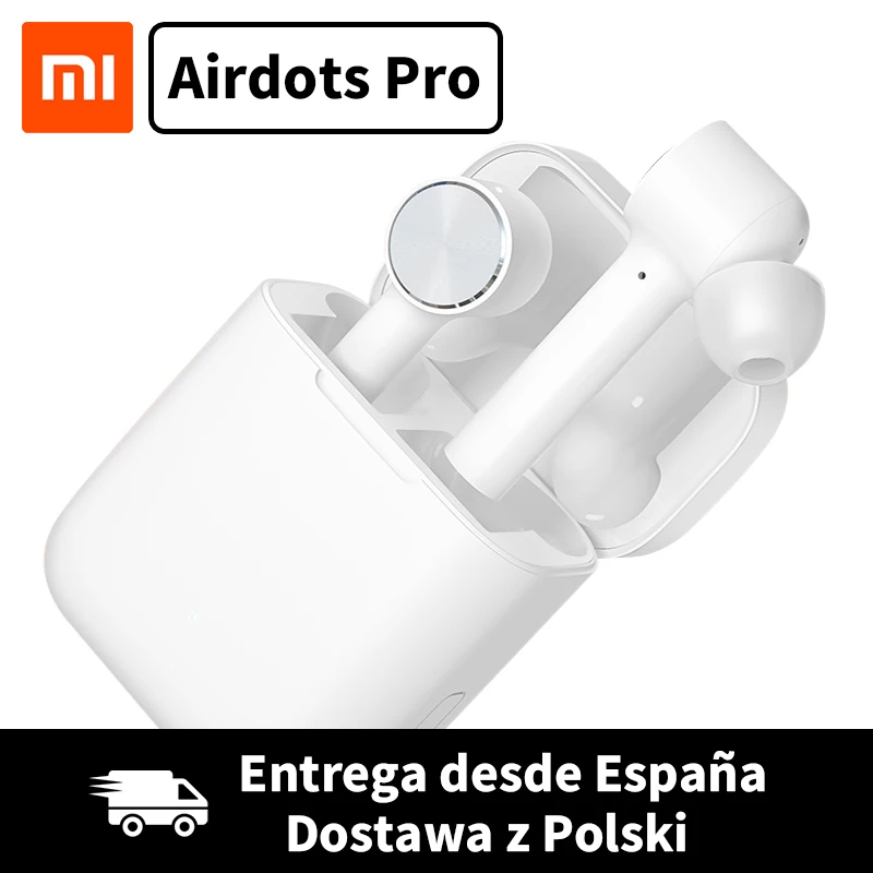 Xiaomi Air TWS Airdots Pro Wireless Earphone Bluetooth Headset ANC Noice Cancelling Switch Auto Pause Tap Control
Xiaomi Air TWS Airdots Pro Wireless Earphone Bluetooth Headset ANC Noice Cancelling Switch Auto Pause Tap Control