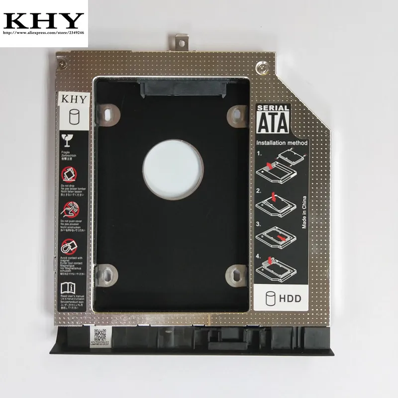 New 2nd SSD HDD Caddy 9.0mm 2.5" SATA 3.0 SSD HDD Bracket for ThinkPad E550 E550C E555 E560 E565
New 2nd SSD HDD Caddy 9.0mm 2.5" SATA 3.0 SSD HDD Bracket for ThinkPad E550 E550C E555 E560 E565