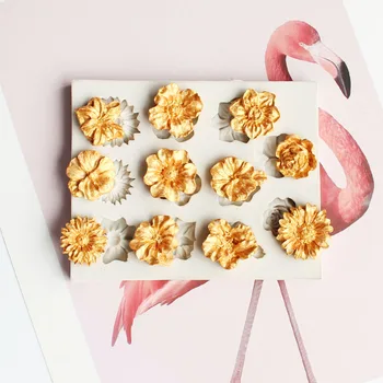 1PCS Flowers Shape Silicone Mold, For Fondant Cake Mold, Bakware Tools, Soap Mold ,Sugar Tool
1PCS Flowers Shape Silicone Mold, For Fondant Cake Mold, Bakware Tools, Soap Mold ,Sugar Tool