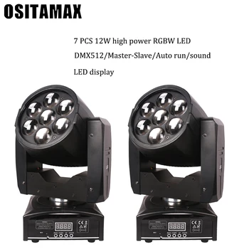 (2pcs/lot)Fast Shipping LED Wash Zoom Moving Head Light 7x12W RGBW DMX 16CH Good for DJ Disco Party Bar
(2pcs/lot)Fast Shipping LED Wash Zoom Moving Head Light 7x12W RGBW DMX 16CH Good for DJ Disco Party Bar