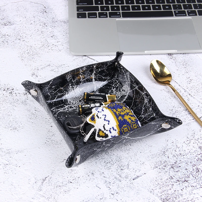 Foldable Storage Box Marble PU Leather Storage Tray Office Phone Key Desktop Storage Trinket Organizer Sundries Desk Organiser
Foldable Storage Box Marble PU Leather Storage Tray Office Phone Key Desktop Storage Trinket Organizer Sundries Desk Organiser