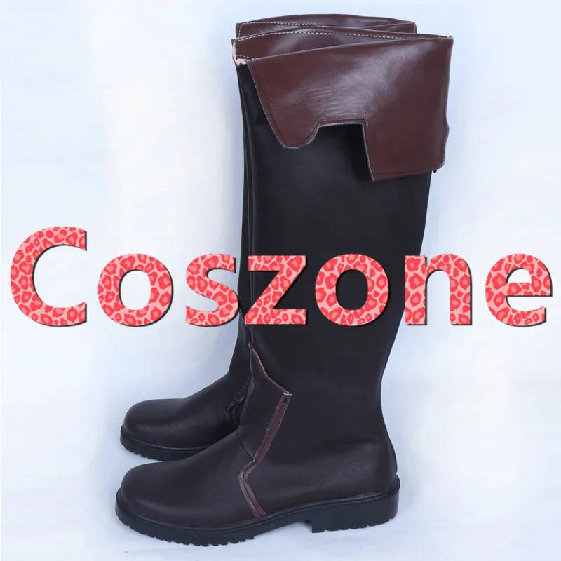 Tales Of Zestiria The X Edna Brown Shoes Cosplay Boots (6)