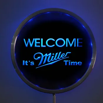 rs-a0206 Miller Beer Welcome LED Neon Round Signs 25cm/ 10 Inch - Bar Sign with RGB Multi-Color Remote Wireless Control Function
rs-a0206 Miller Beer Welcome LED Neon Round Signs 25cm/ 10 Inch - Bar Sign with RGB Multi-Color Remote Wireless Control Function