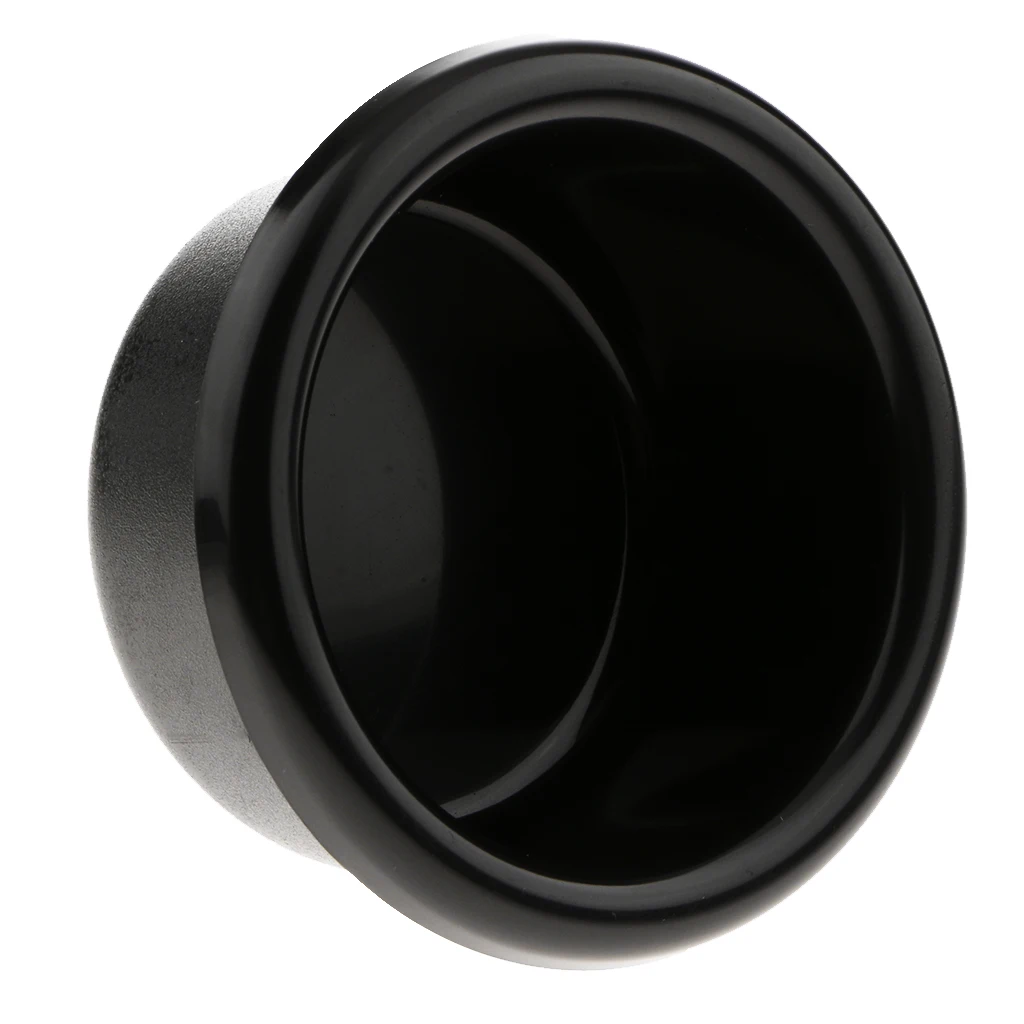 Universal Black Plastic Cup Drink Can Holder 90mm Dia for Boat Marine RV