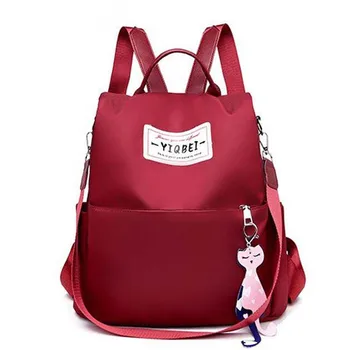 Backpack new explosions simple style cat pendant female large capacity backpack Oxford cloth waterproof backpack college wind
Backpack new explosions simple style cat pendant female large capacity backpack Oxford cloth waterproof backpack college wind
