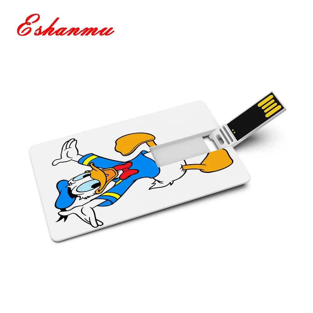 2019 Hot Sale Credit Card USB Flash Drive Famous Duck card usb Pen Drive Pendrive 128MB 4GB 8GB 16GB 32GB 64GB 128GB Stick
2019 Hot Sale Credit Card USB Flash Drive Famous Duck card usb Pen Drive Pendrive 128MB 4GB 8GB 16GB 32GB 64GB 128GB Stick