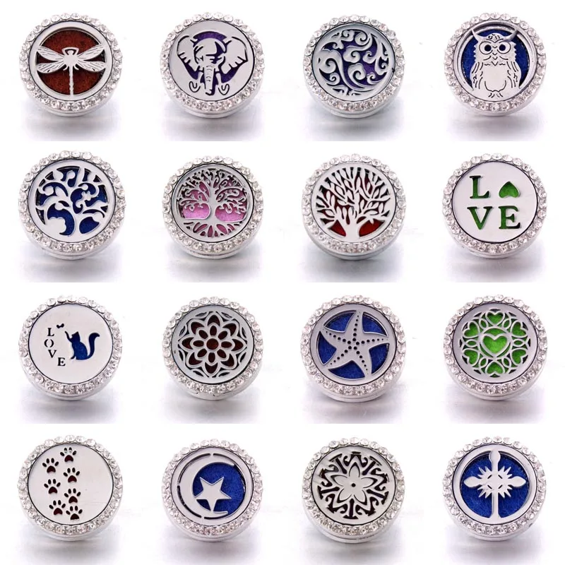 New Aroma Diffuser 18mm Snap Buttons Perfume Locket Magnetic Stainless Steel Essential Oil Diffuser Snap Button Bracelet Jewelry
New Aroma Diffuser 18mm Snap Buttons Perfume Locket Magnetic Stainless Steel Essential Oil Diffuser Snap Button Bracelet Jewelry