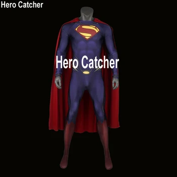 Hero Catcher High Quality 3D Logo Superman Spandex Suit 3D Print Superman Costume Superhero Spandex Costume Man of Steel Costume
Hero Catcher High Quality 3D Logo Superman Spandex Suit 3D Print Superman Costume Superhero Spandex Costume Man of Steel Costume