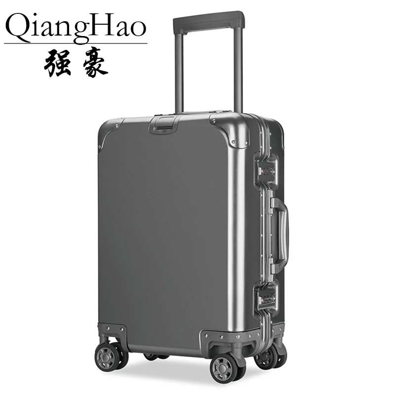 20'24'26'29' 100% Full Aluminum Cabin Suitcase Spinner TSA Trolley Luggage Business Boading Case valise mala de viagem
20'24'26'29' 100% Full Aluminum Cabin Suitcase Spinner TSA Trolley Luggage Business Boading Case valise mala de viagem