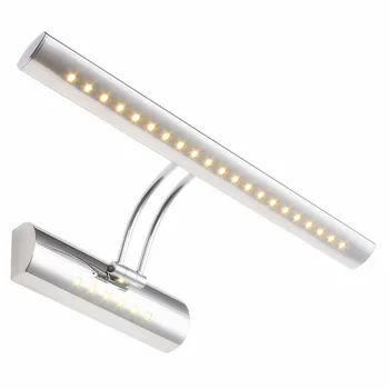 Stainless Steel LED Wall Lamp 5W 40cm 7W 55cm 9W 70cm Indoor Bathroom led mirror light AC85-265V Wall sconces Light
Stainless Steel LED Wall Lamp 5W 40cm 7W 55cm 9W 70cm Indoor Bathroom led mirror light AC85-265V Wall sconces Light