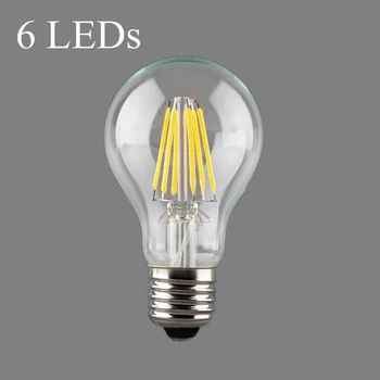 20x E27 LED Filament Light Bulb Lamps 220V 230V 4W 6W 8W 360 Degree Retro Candle Lamp Lighting Edison A60 White/ Warm white
20x E27 LED Filament Light Bulb Lamps 220V 230V 4W 6W 8W 360 Degree Retro Candle Lamp Lighting Edison A60 White/ Warm white
