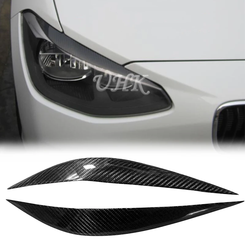 UHK 1 Pair Carbon Fiber Head Light Eyebrow Trim Headlamp For BMW 1 Series F20 116 118 125i Accessories Decoration 
UHK 1 Pair Carbon Fiber Head Light Eyebrow Trim Headlamp For BMW 1 Series F20 116 118 125i Accessories Decoration