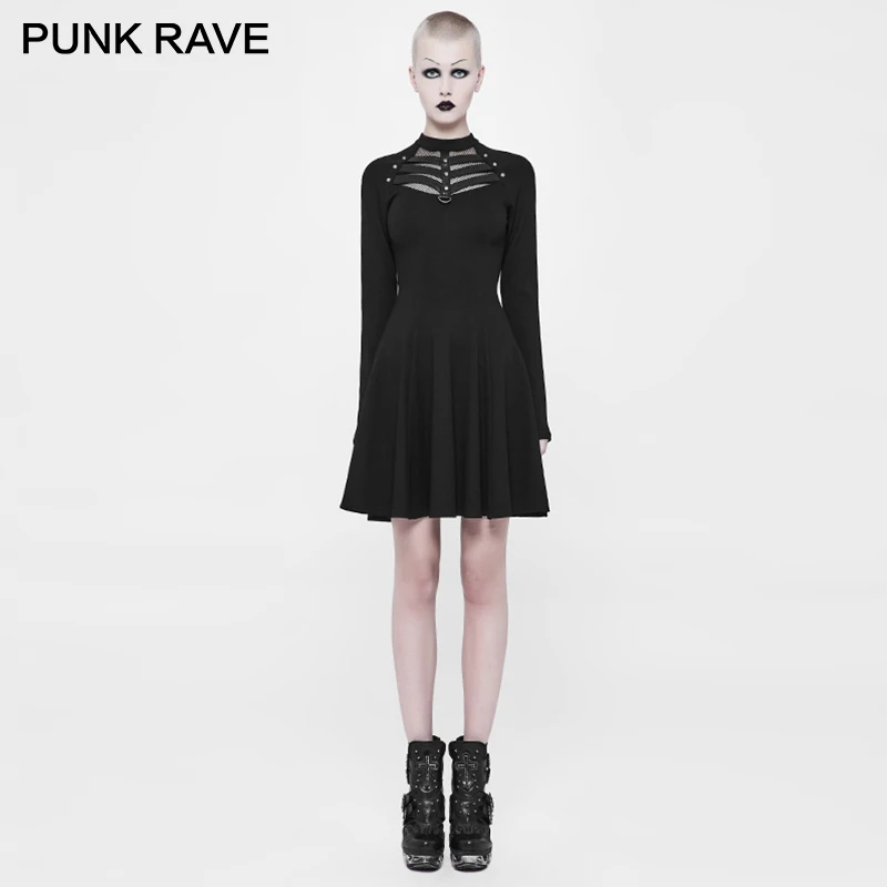 PUNK RAVE Women Streampunk Rock Novelty Dress Evening Party Sexy Short Dress Gothic Black Bronze Metal Punk Dress
PUNK RAVE Women Streampunk Rock Novelty Dress Evening Party Sexy Short Dress Gothic Black Bronze Metal Punk Dress