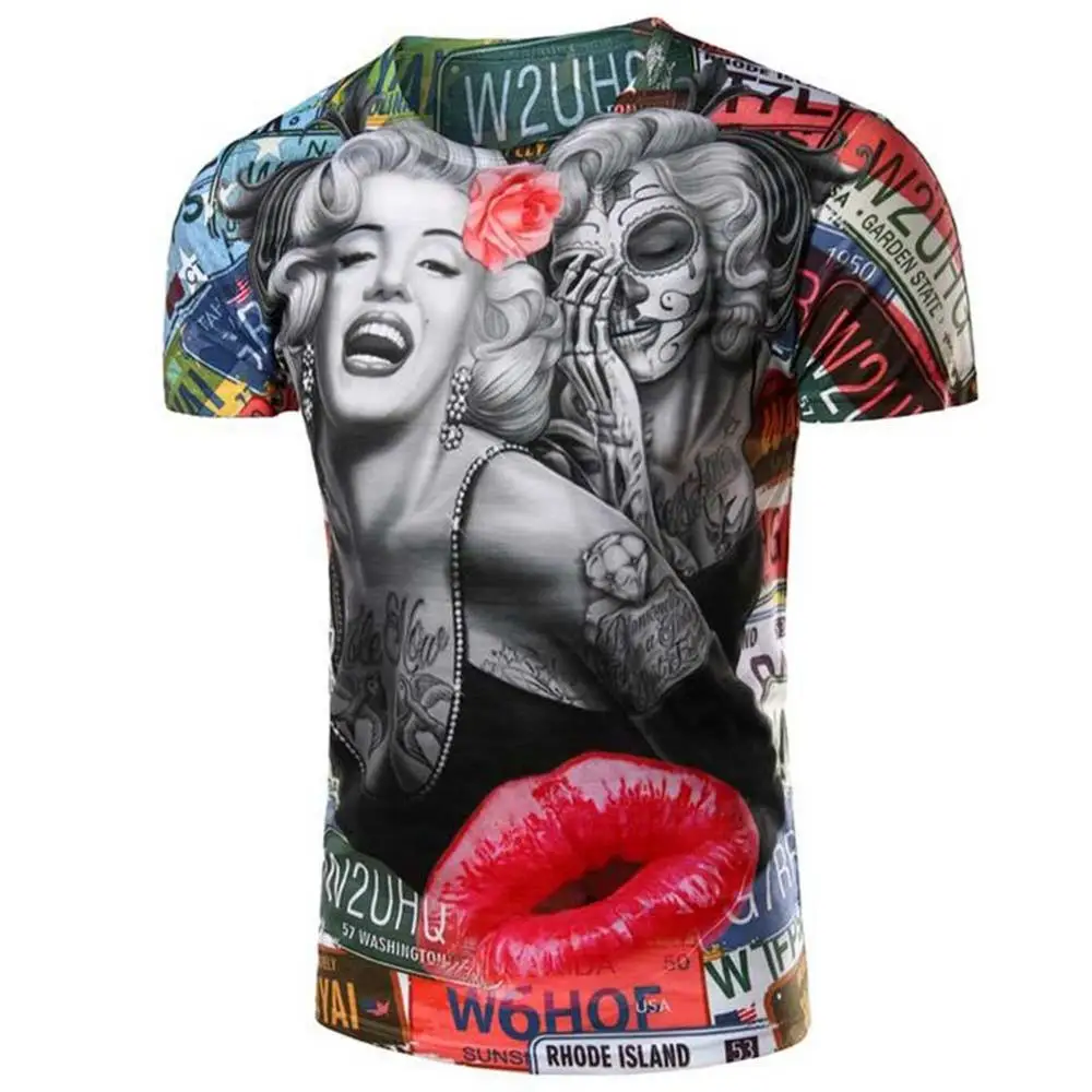 ZOGAA 2018 new Marilyn Monroe print casual and comfortable T-shirt street geek new men's t-shirt printing slim short sleeve
ZOGAA 2018 new Marilyn Monroe print casual and comfortable T-shirt street geek new men's t-shirt printing slim short sleeve
