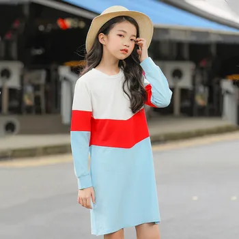6 8 10 12 14 16 yrs big kids & teenager girls color block long sleeve cotton casual shift dress children fashion spring dress
6 8 10 12 14 16 yrs big kids & teenager girls color block long sleeve cotton casual shift dress children fashion spring dress