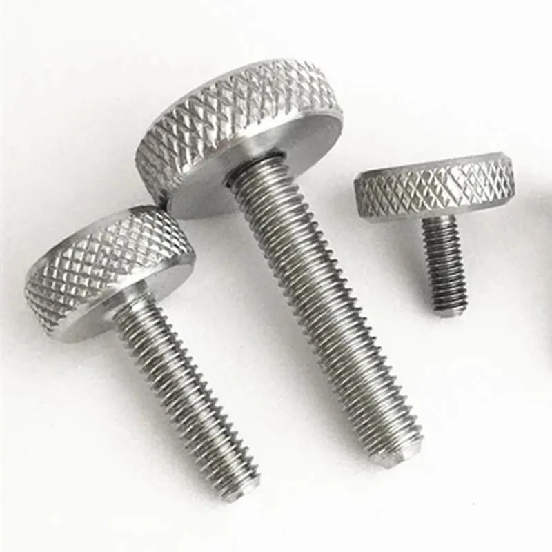 3pcs M8 Screw head diameter 24mm stainless steel Textured knurled screws Hand bolts flat heads bolt 10mm-40mm Length
3pcs M8 Screw head diameter 24mm stainless steel Textured knurled screws Hand bolts flat heads bolt 10mm-40mm Length