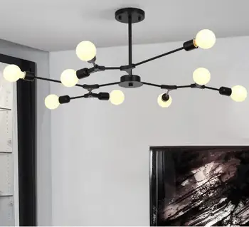 Designer Chandelier Lustres Pendente E27 Lampshades Lightings Black Chandeliers For Living Room LED Kitchen Lights Ming
Designer Chandelier Lustres Pendente E27 Lampshades Lightings Black Chandeliers For Living Room LED Kitchen Lights Ming