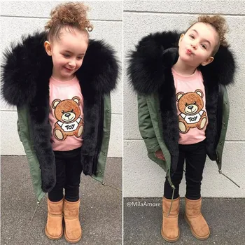 2018 Winter Boys Girls Donw Jackets Toddler Super Big Fur Parkas Zipper Children Pink Overcoats Filled Feather Fuax Fur Clot
2018 Winter Boys Girls Donw Jackets Toddler Super Big Fur Parkas Zipper Children Pink Overcoats Filled Feather Fuax Fur Clot