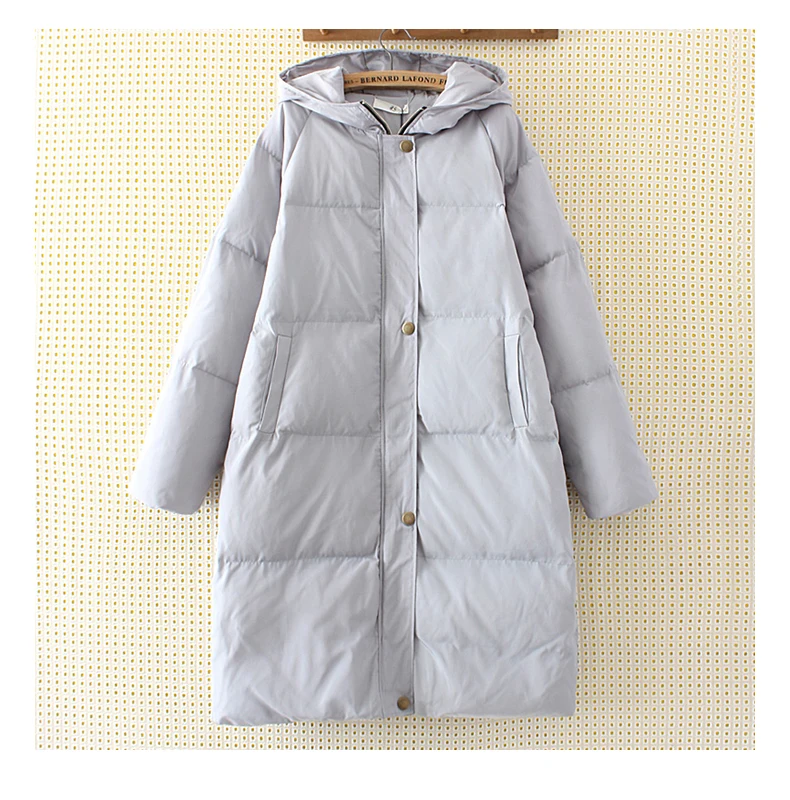 Women Winter Autumn Long Padded Jacket Hooded Looes Winter Coat For Female Outwear Thick Warm Winter Jackets Cotton Padded AS023 (11)