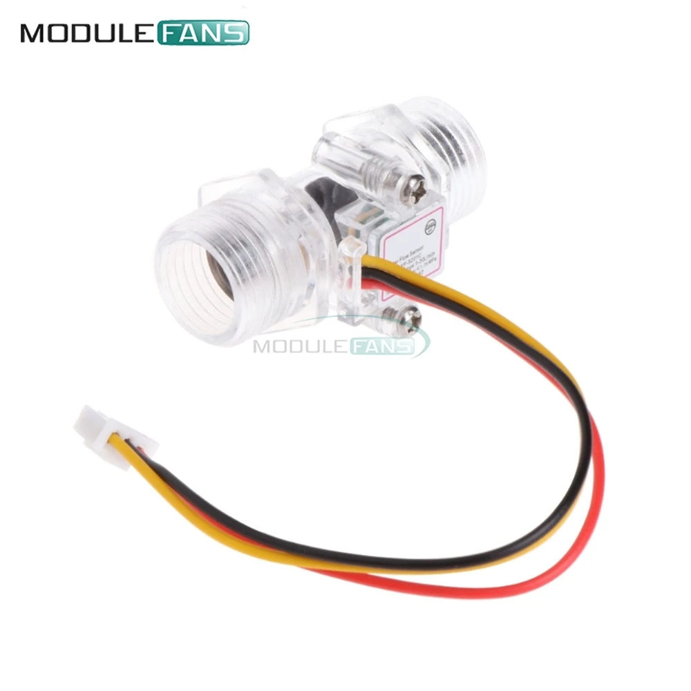 Water Flow Sensor G1 G2 DN15 Fluid Flow Meter Water Control Transparent Enclosure Hall Flow Sensor Indicator Counter DC 5-15V
Water Flow Sensor G1 G2 DN15 Fluid Flow Meter Water Control Transparent Enclosure Hall Flow Sensor Indicator Counter DC 5-15V