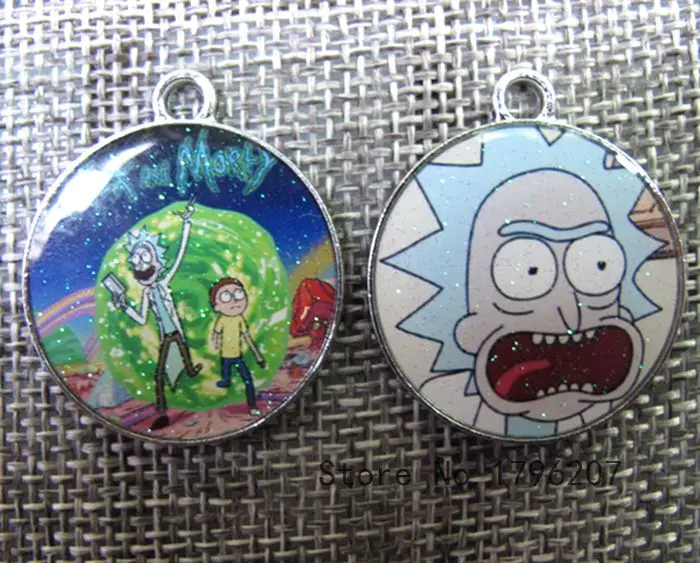 10 Pcs Rick and Morty Cartoon Charm Necklace/Bracelet/Earrings Pendants DIY Jewelry Making Accessories T-67
10 Pcs Rick and Morty Cartoon Charm Necklace/Bracelet/Earrings Pendants DIY Jewelry Making Accessories T-67