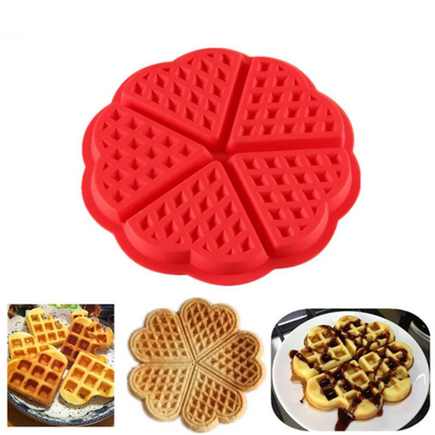 2018 New Waffle Mould 1pc Waffles Silicone Mould Pan Cake Baking Baked Muffin Cake Chocolate Mold Tray Cake Mold Tools 10
2018 New Waffle Mould 1pc Waffles Silicone Mould Pan Cake Baking Baked Muffin Cake Chocolate Mold Tray Cake Mold Tools 10