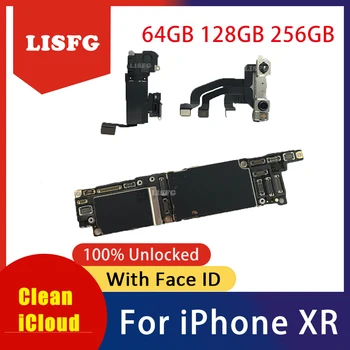 Full Unlocked Motherboard For iPhone XR Original main board With/Without Face ID Free iCloud IOS Logic Board With Full Chips
Full Unlocked Motherboard For iPhone XR Original main board With/Without Face ID Free iCloud IOS Logic Board With Full Chips