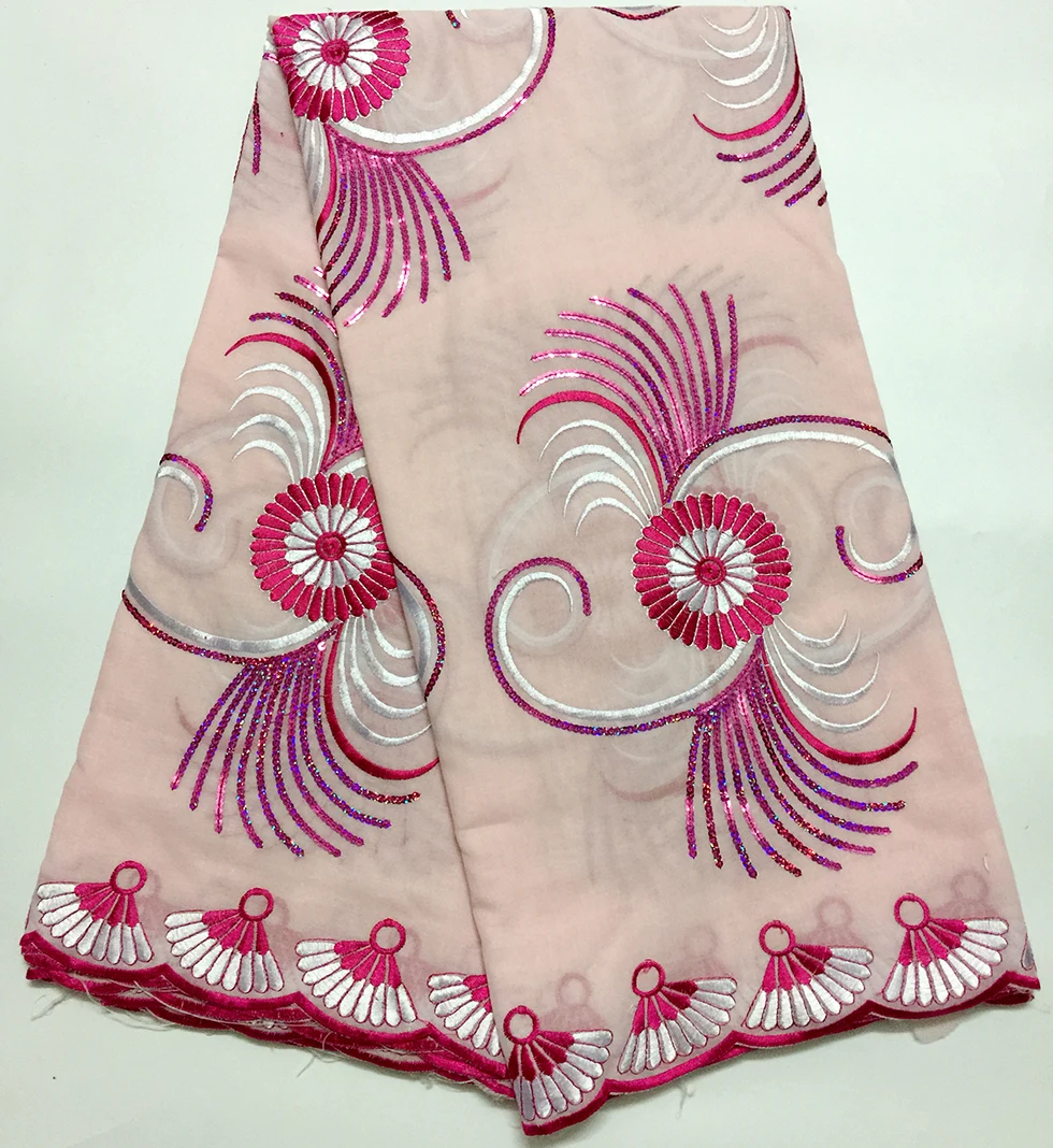 High Quality African Swiss Voile Lace In Switzerland 2018 Pink color African Cotton with sequines Fabric For Party Dress 
High Quality African Swiss Voile Lace In Switzerland 2018 Pink color African Cotton with sequines Fabric For Party Dress