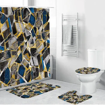 2019 hot new products 4PCS Non Slip Toilet Polyester Cover Mat Set Bathroom Shower CurtainFamily Home Low price Shipping discoun
2019 hot new products 4PCS Non Slip Toilet Polyester Cover Mat Set Bathroom Shower CurtainFamily Home Low price Shipping discoun