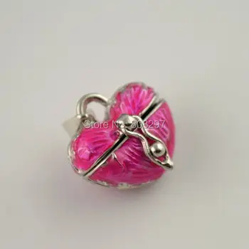 Charms! 15pcs Pink Enamel Heart Prayer Wish Craft Photo Frame Locket Box Pendant
Charms! 15pcs Pink Enamel Heart Prayer Wish Craft Photo Frame Locket Box Pendant