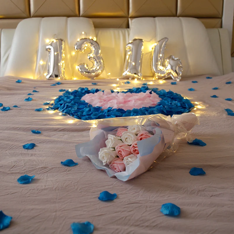 Emulate Rose Petals 520 Valentine's Day Romantic Proposal Decorative Balloon to Make Romantic Surprise Arrangement
Emulate Rose Petals 520 Valentine's Day Romantic Proposal Decorative Balloon to Make Romantic Surprise Arrangement