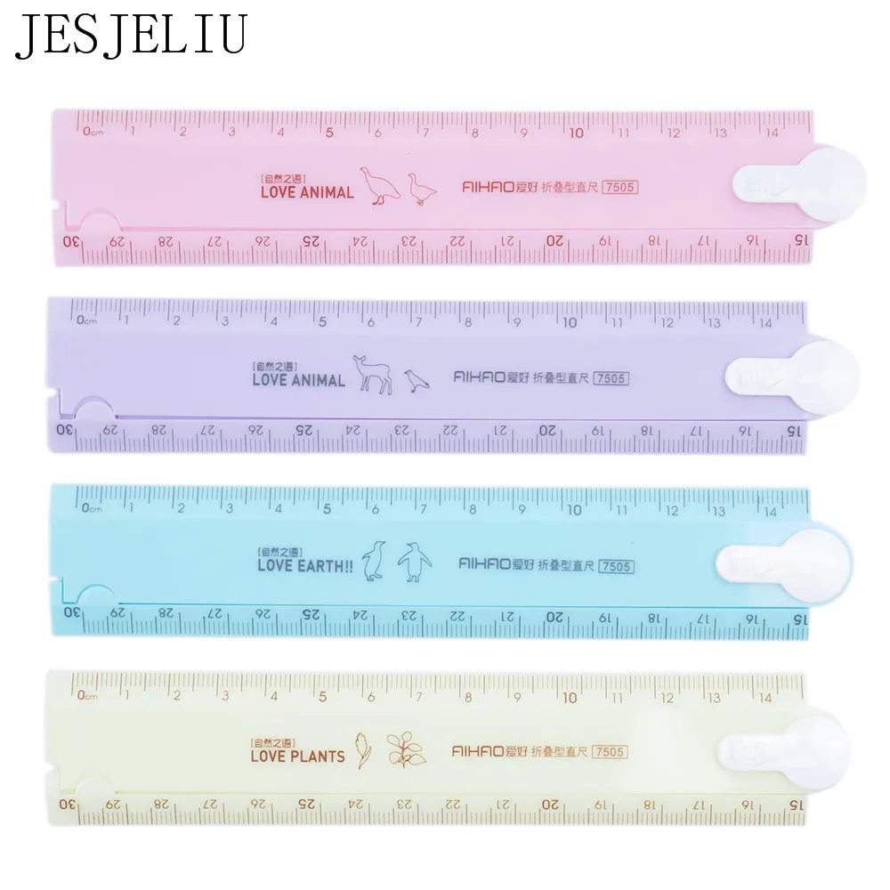 New Candy Colors Style 30cm Drawing Multifunction PVC Folding Ruler Student School Stationery Office School Supplies
New Candy Colors Style 30cm Drawing Multifunction PVC Folding Ruler Student School Stationery Office School Supplies