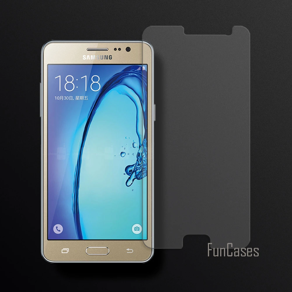 Полное покрытие закаленное стекло для Samsung Galaxy On5 Защитная пленка экрана 2.5D