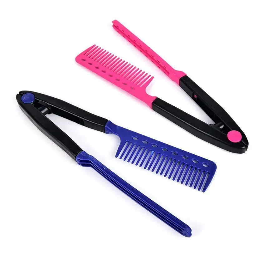 Combs V Type Hair Straightener Hair Style Styling Tools