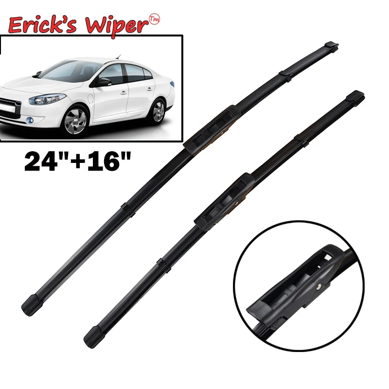Erick's Wiper Front Wiper Blades For Renault Fluence 2011 - 2016 Windshield Windscreen Front Window 24"+16"
Erick's Wiper Front Wiper Blades For Renault Fluence 2011 - 2016 Windshield Windscreen Front Window 24"+16"