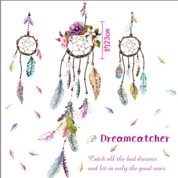 Creative feather wind chimes Wall Sticker living room bedroom door decoration Mural Home Decor Decals Wallpaper stickers
Creative feather wind chimes Wall Sticker living room bedroom door decoration Mural Home Decor Decals Wallpaper stickers