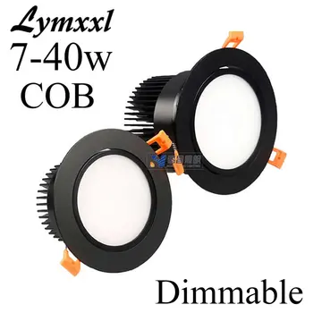 Black Shell Led Downlights Dimmable 7w 10w 12w 15w 18w 20w 30w 40w Led Recessed Spot Lights Lamp AC85-265V 120angle CRI=85 UL CE
Black Shell Led Downlights Dimmable 7w 10w 12w 15w 18w 20w 30w 40w Led Recessed Spot Lights Lamp AC85-265V 120angle CRI=85 UL CE