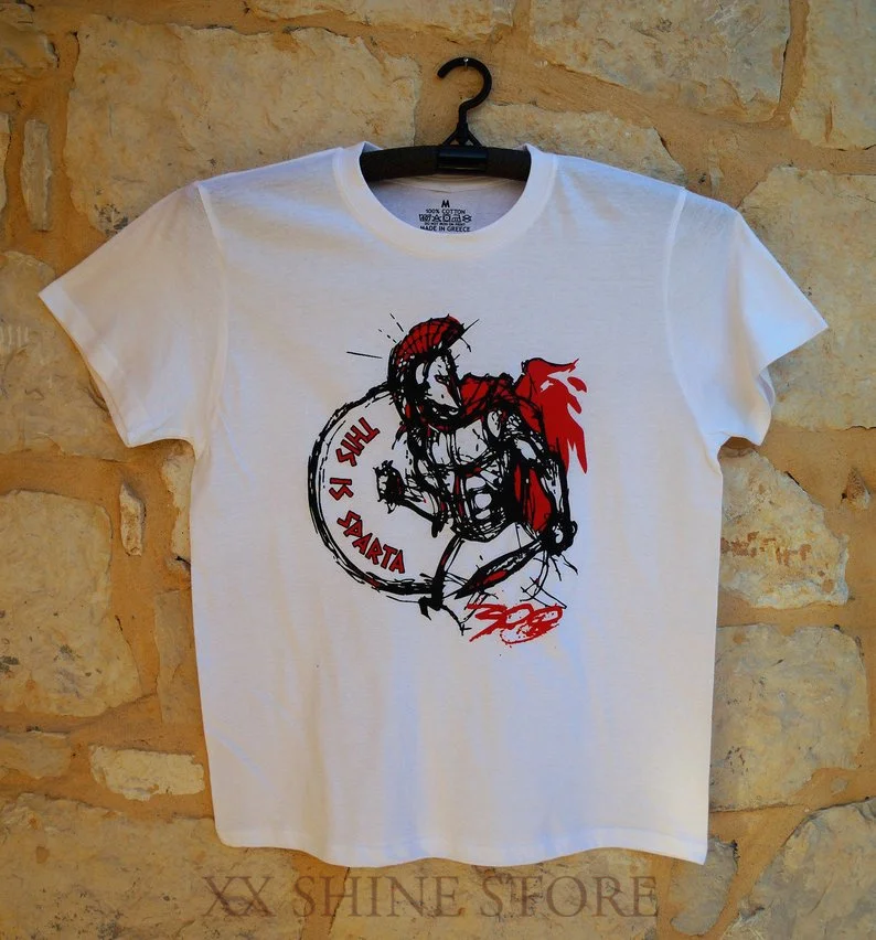 t-shirt men sparta 300 cotton best price gift leonidas film this is sparta molon lave best price gift boys men unisex(3)
t-shirt men sparta 300 cotton best price gift leonidas film this is sparta molon lave best price gift boys men unisex(3)