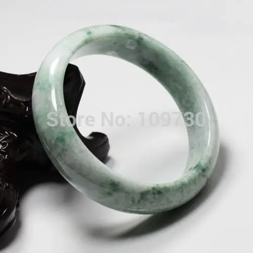 Free Shipping 001569 Certified Grade "A" Natural Green Jadeite Gems Bracelet Bangle ()
Free Shipping 001569 Certified Grade "A" Natural Green Jadeite Gems Bracelet Bangle ()