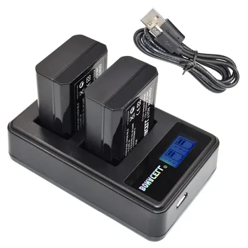 Powtree For Sony 2PCS 2000mAh 7.2V NP FW50 NP-FW50 NPFW50 Camera battery Akku + LCD Dual Charger For Alpha a6500 6300 6000 3000
Powtree For Sony 2PCS 2000mAh 7.2V NP FW50 NP-FW50 NPFW50 Camera battery Akku + LCD Dual Charger For Alpha a6500 6300 6000 3000
