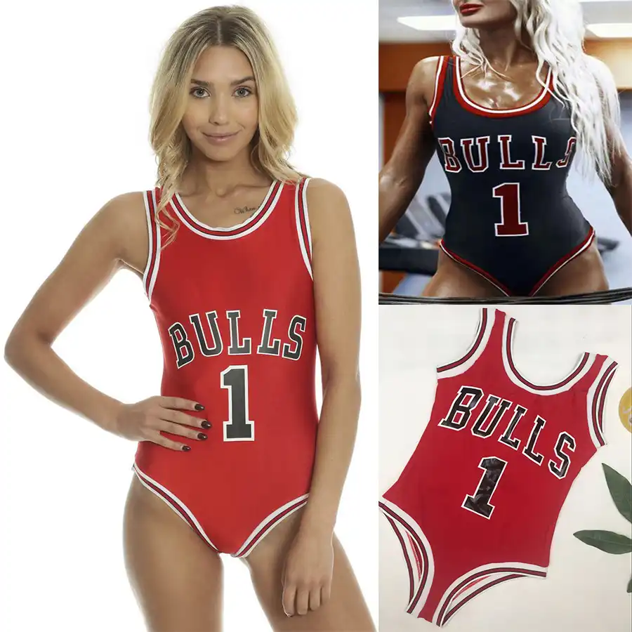 chicago bulls jersey swimsuit