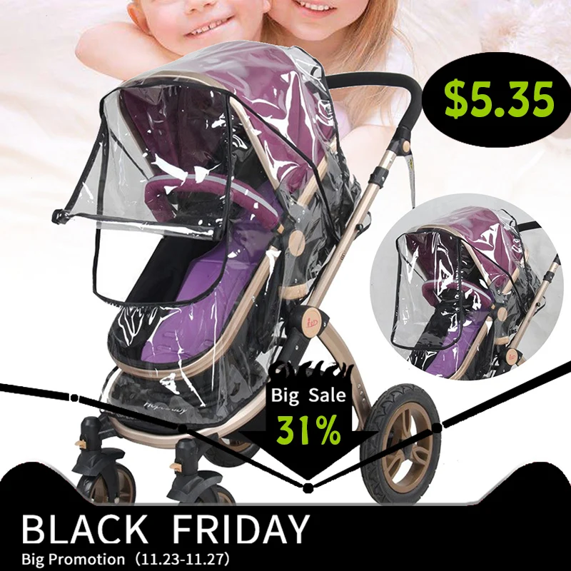 Stroller Accessories Waterproof Baby Kids Stroller Rain Cover Clear Universal Dust Anti Fog Snow Wind Shield Pushchairs Buggys
Stroller Accessories Waterproof Baby Kids Stroller Rain Cover Clear Universal Dust Anti Fog Snow Wind Shield Pushchairs Buggys