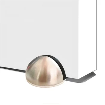 Punch-free Floor-mounted Door Stops 3M Glue Installation Half Moon Door Stopper Door Holders Catch Wall Suction Doorstopper
Punch-free Floor-mounted Door Stops 3M Glue Installation Half Moon Door Stopper Door Holders Catch Wall Suction Doorstopper
