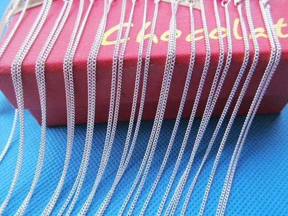 Free Shipping 12pcs 18inch 1.30mm Solid Silver Plated Twist Encryption Link Chain Necklace Connector Charm,Lobster Clasp
Free Shipping 12pcs 18inch 1.30mm Solid Silver Plated Twist Encryption Link Chain Necklace Connector Charm,Lobster Clasp