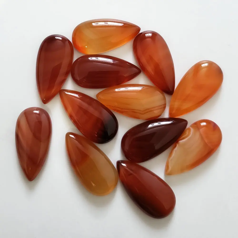 Wholesale 20pcs/Lot fashion natural red onyx water drop shape cab cabochons beads 15x30mm for Jewelry Accessories making free
Wholesale 20pcs/Lot fashion natural red onyx water drop shape cab cabochons beads 15x30mm for Jewelry Accessories making free