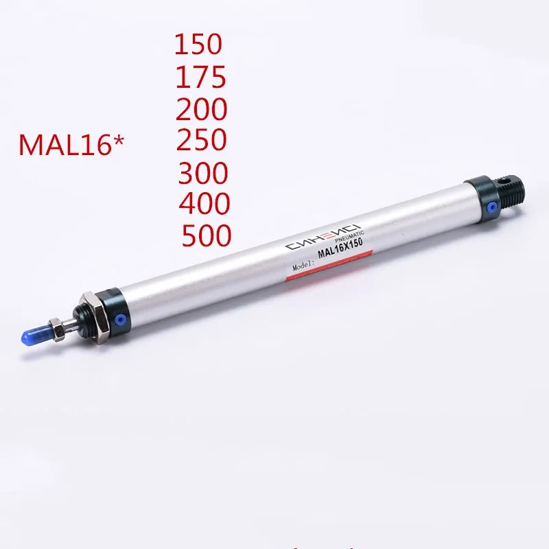 Мини-цилиндр MAL16 * 150/* 175/* 200/* 250/* 300/* 400 из алюминиевого сплава, маленький пневматический цилиндр MAL16
Мини-цилиндр MAL16 * 150/* 175/* 200/* 250/* 300/* 400 из алюминиевого сплава, маленький пневматический цилиндр MAL16
