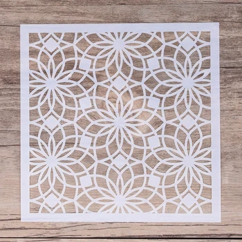 13 cm 30 cm 40 cm DIY Craft Kerala Allover Flower Stencils For Walls Painting Scrapbooking Stamping Album Decorative Paper Cards
13 cm 30 cm 40 cm DIY Craft Kerala Allover Flower Stencils For Walls Painting Scrapbooking Stamping Album Decorative Paper Cards