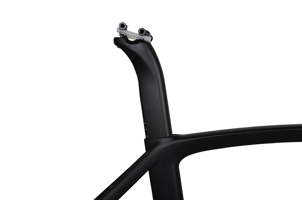 Flash Deal Flat mount aero Disc brake road bike frameset with fork/seatpost/headsetr  DI2/Mechanican FM099 11