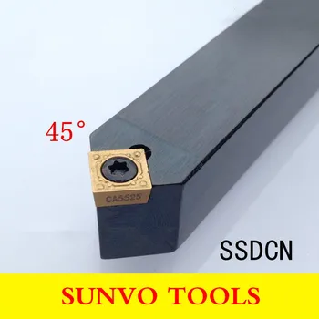 SSDCN 1212H09/1616H09/2020K09/2525M09 CNC Screw Fastening External Turning Holder Use SCGT 090204/090208 Insert
SSDCN 1212H09/1616H09/2020K09/2525M09 CNC Screw Fastening External Turning Holder Use SCGT 090204/090208 Insert